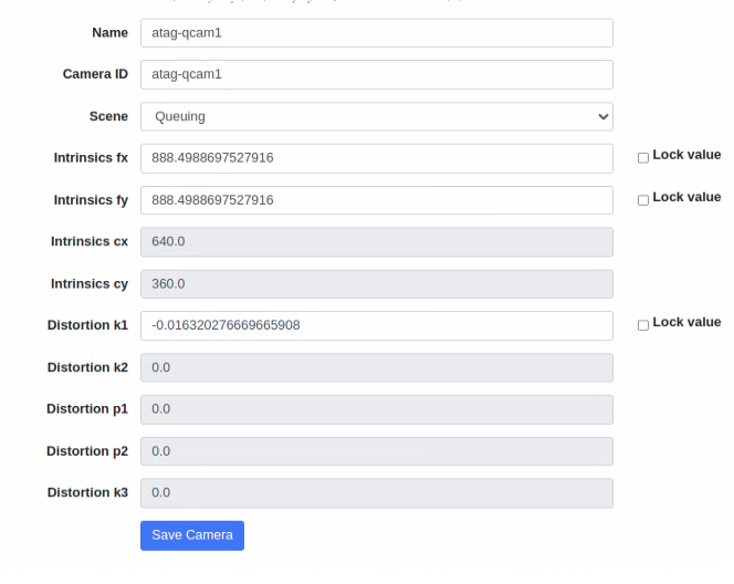 Computed Camera Intrinsics