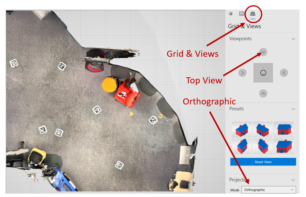 Generate an Orthographic Image