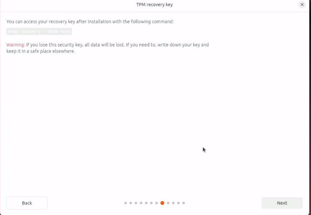 Hardware-backed Encryption Configuration