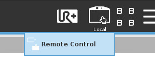 Setting pendant to Remote control