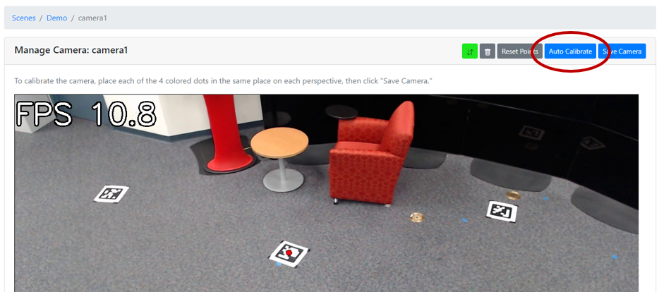 Auto Calibrate Camera