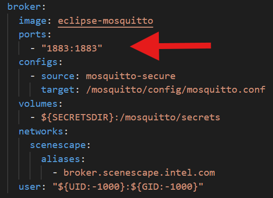 Child MQTT broker Config