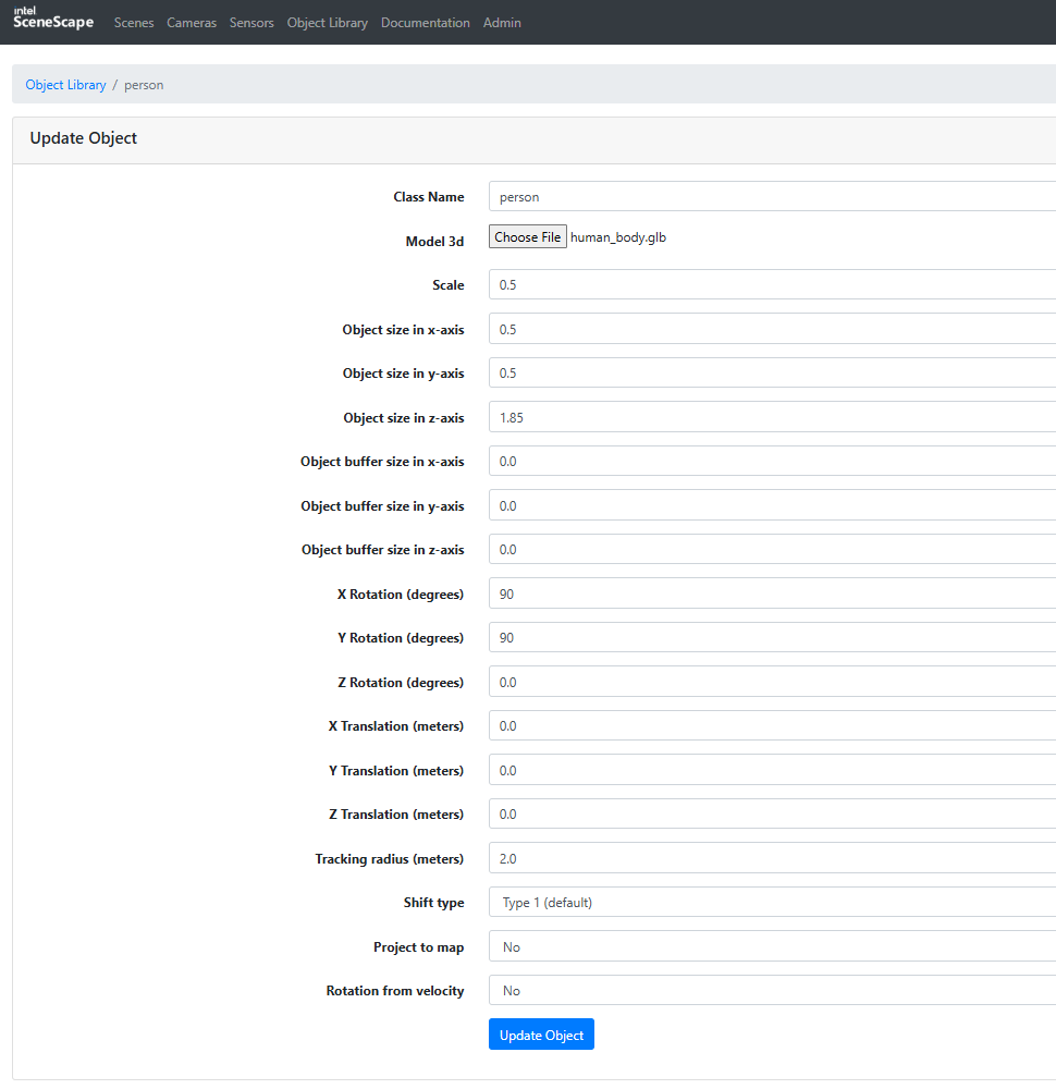 Add GLB as Object Asset