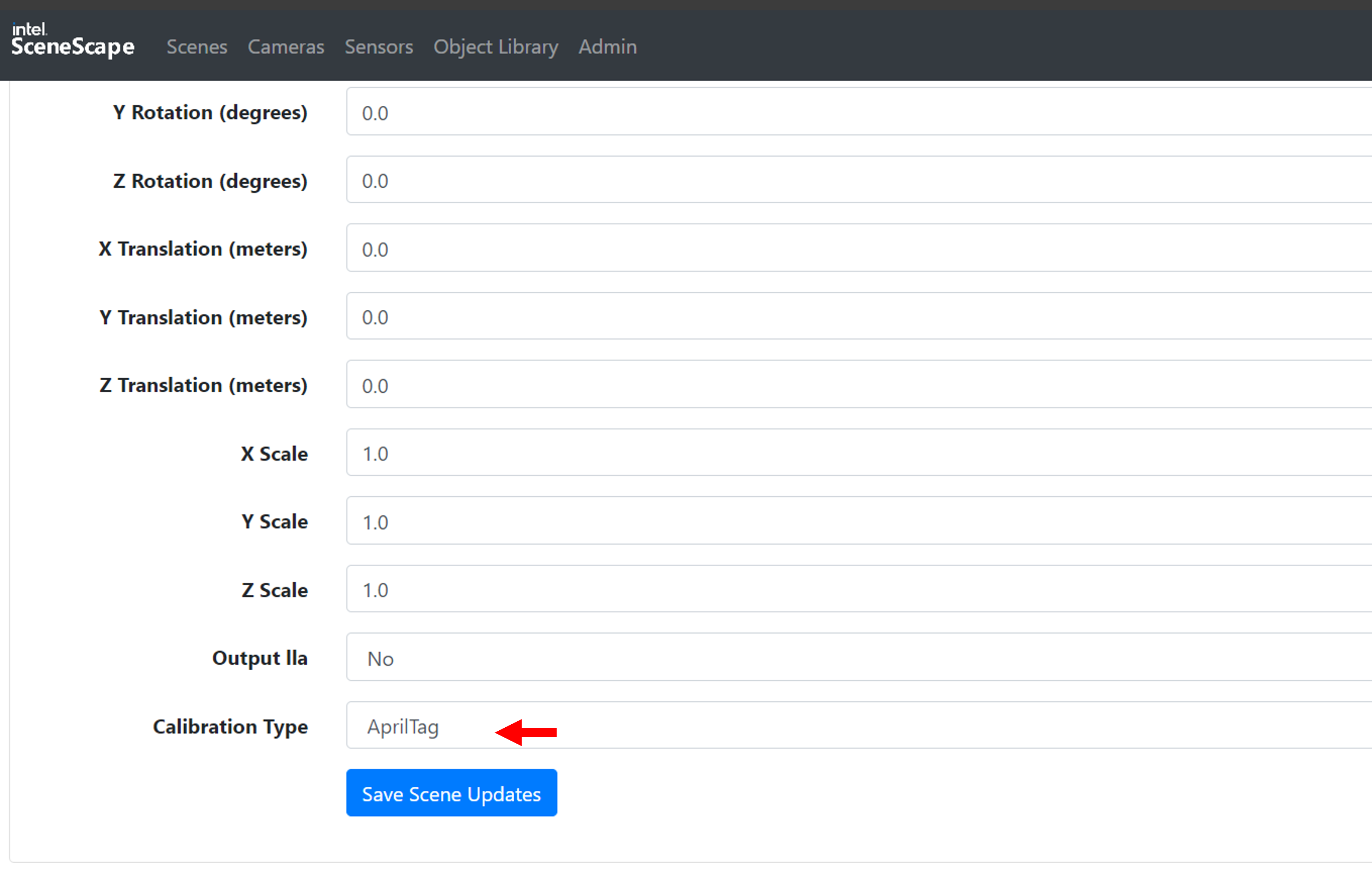 Camera Calibration Strategy Switch