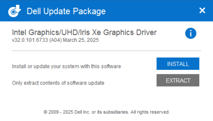Windows 11 Dell Update Package