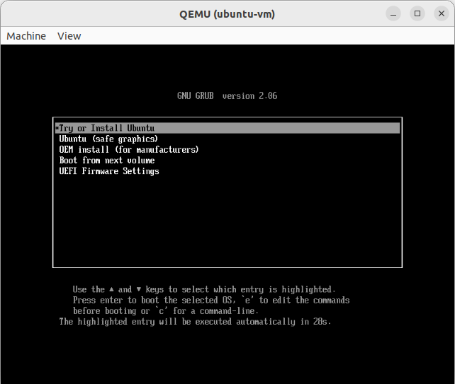 Ubuntu Install UI