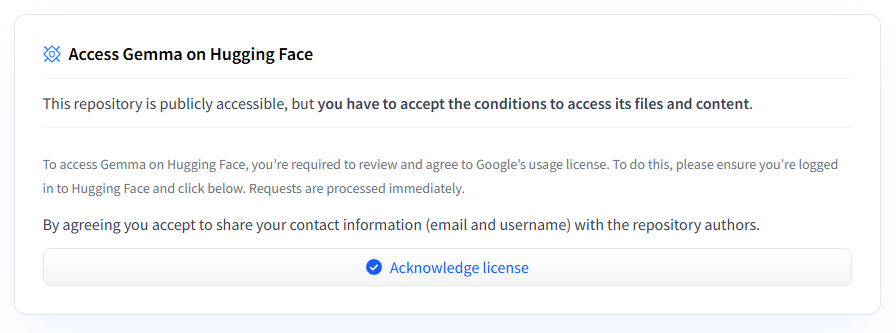 HuggingFace Accept