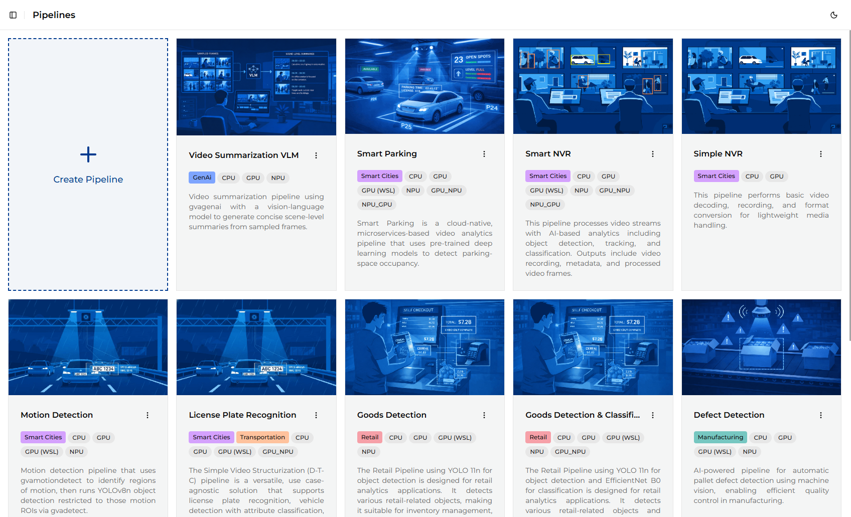 Create Pipeline