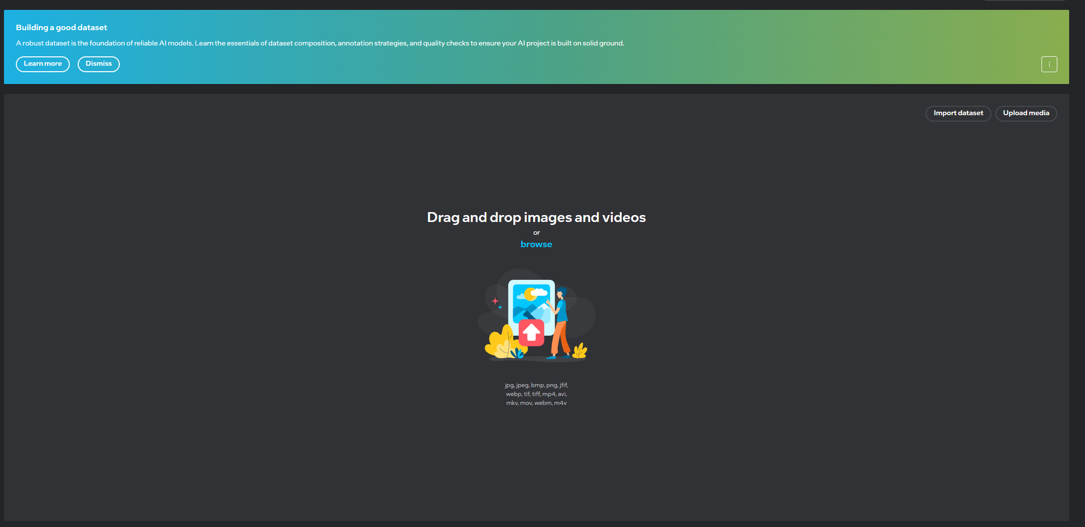 Browse and Upload Images