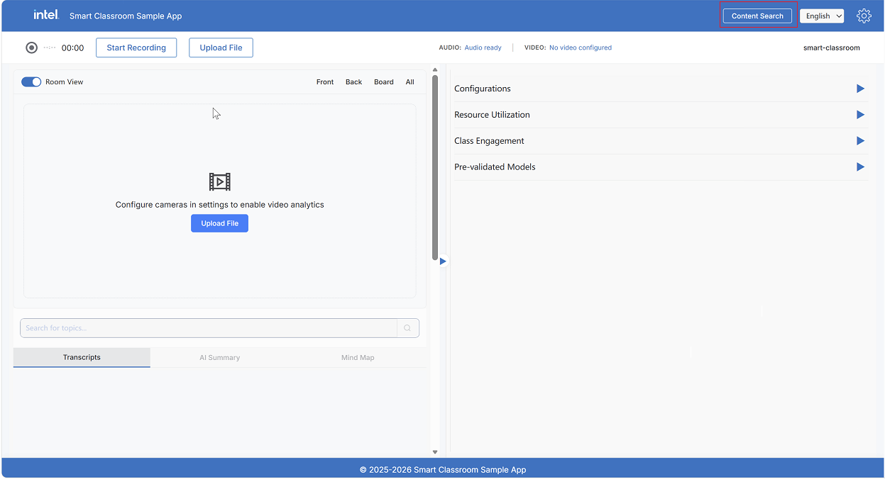 Content Search Entry