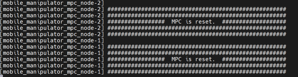 MPC OCS2 node output