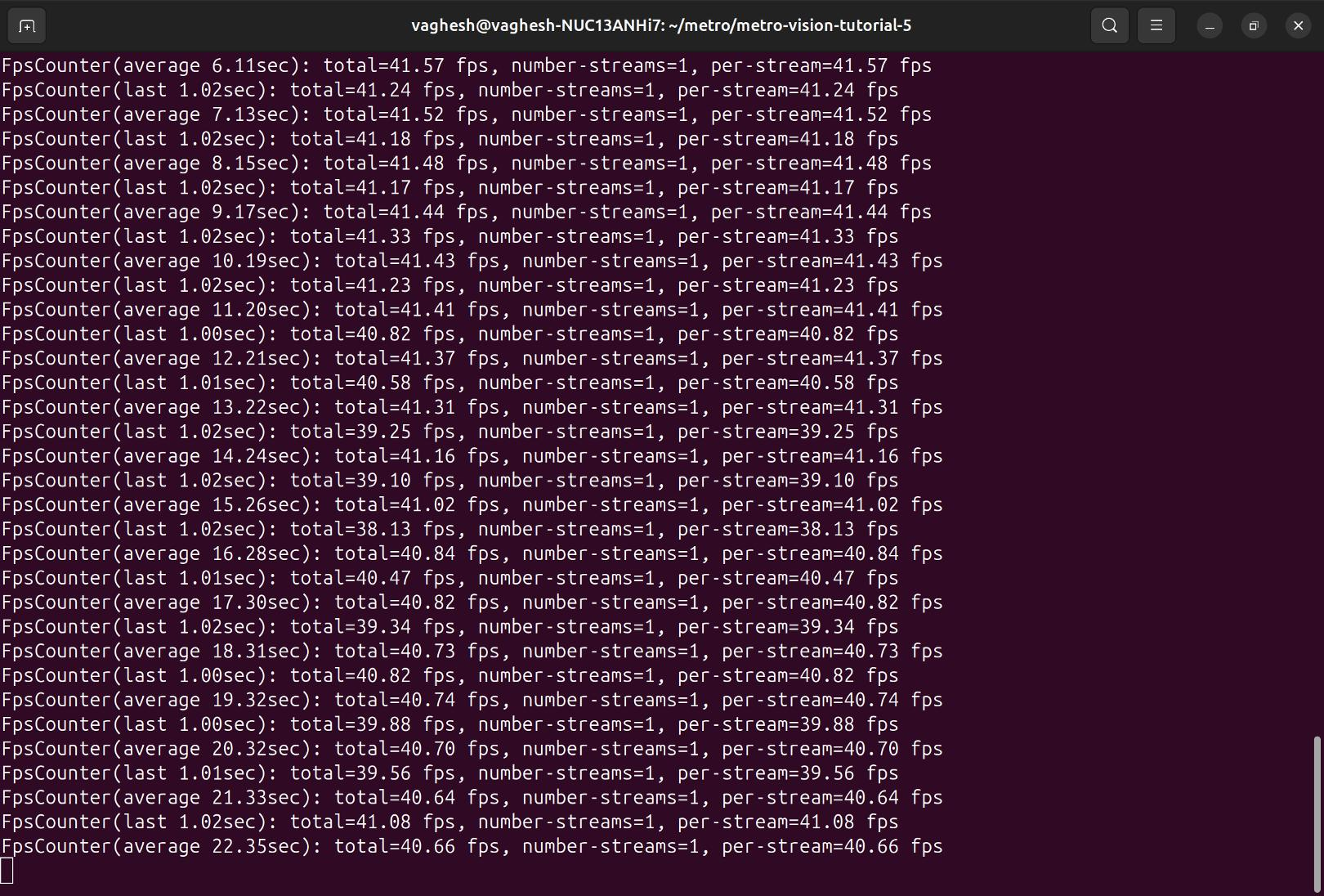 Tutorial 5 Output
