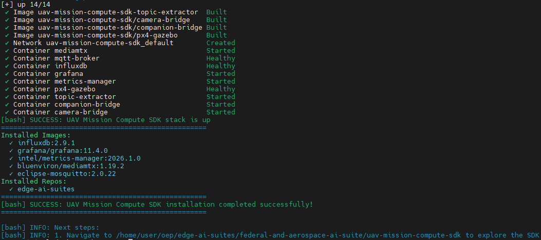 UAV Mission Compute SDK Completion