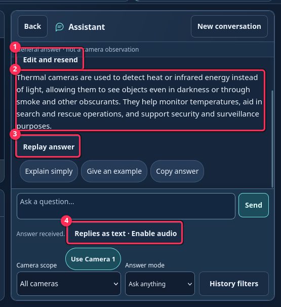Answer recovery