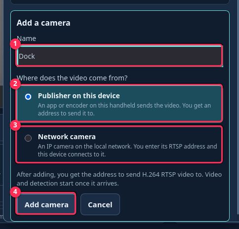 Add a camera