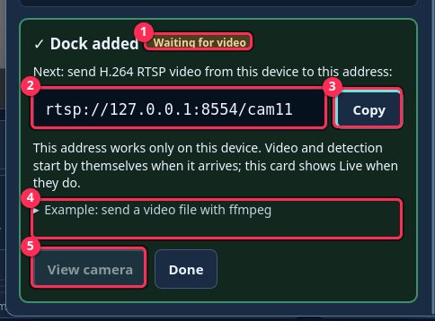 Camera added