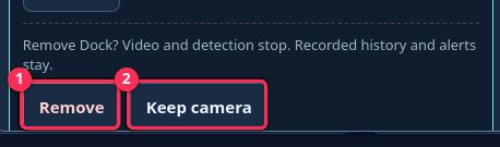 Remove camera