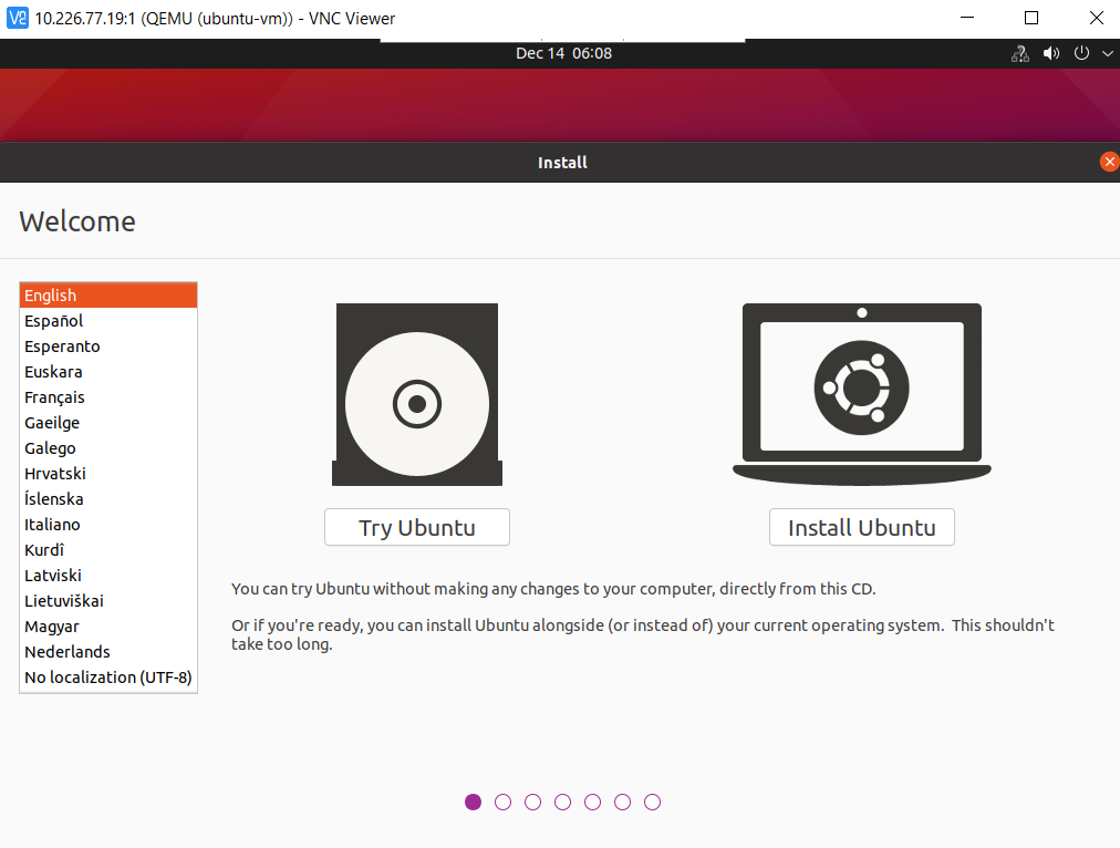 Ubuntu Boot Screen