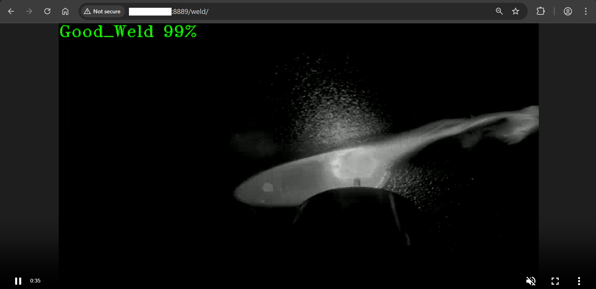 WebRTC streaming