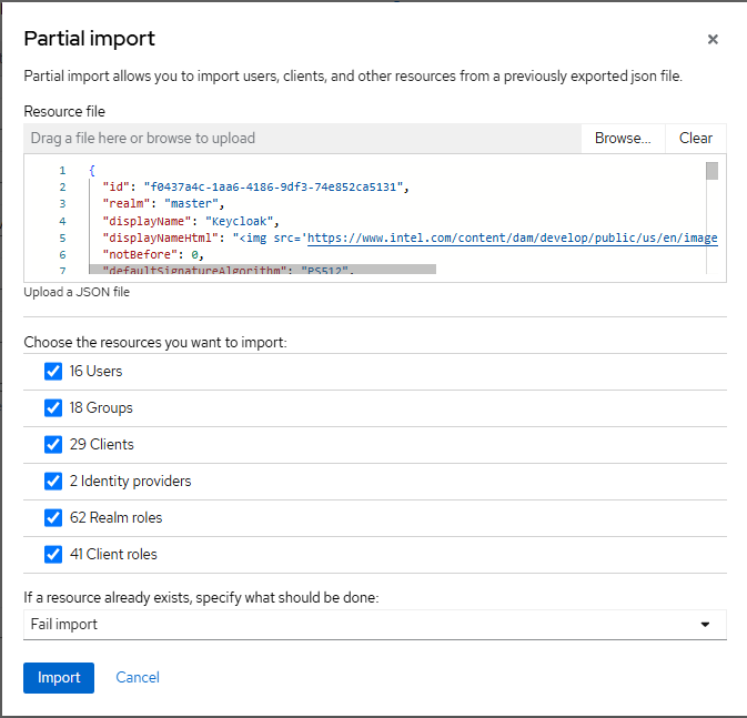 Relm export options