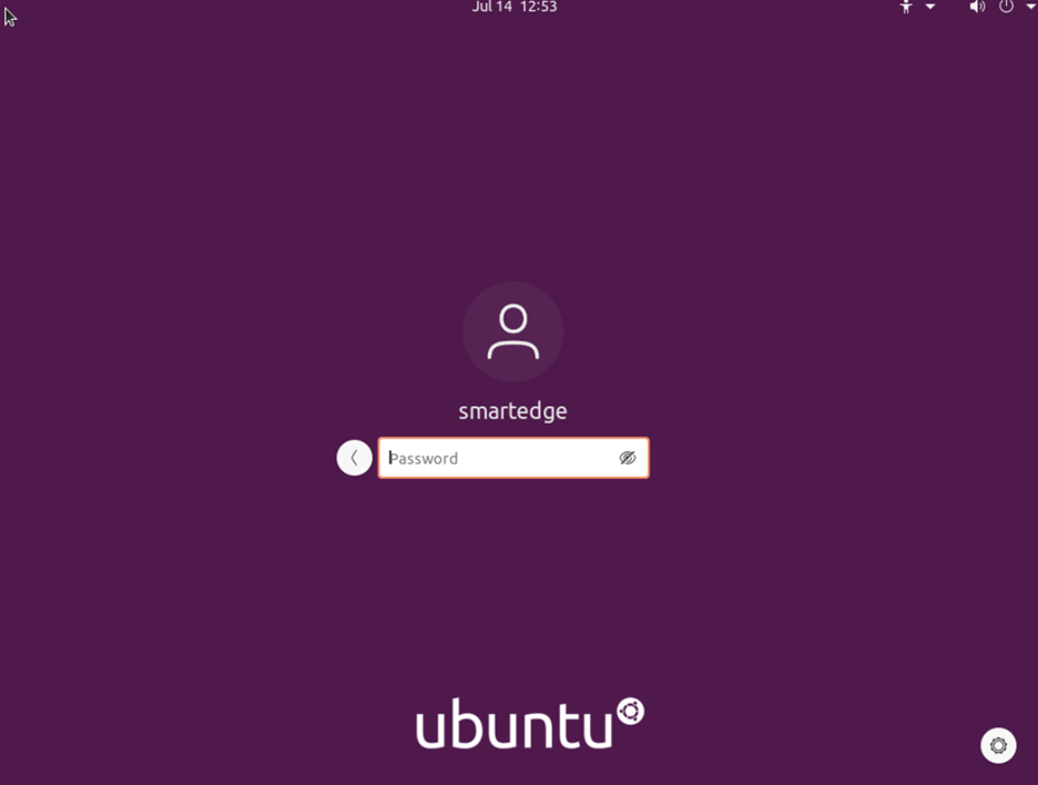 Remote desktop access screen