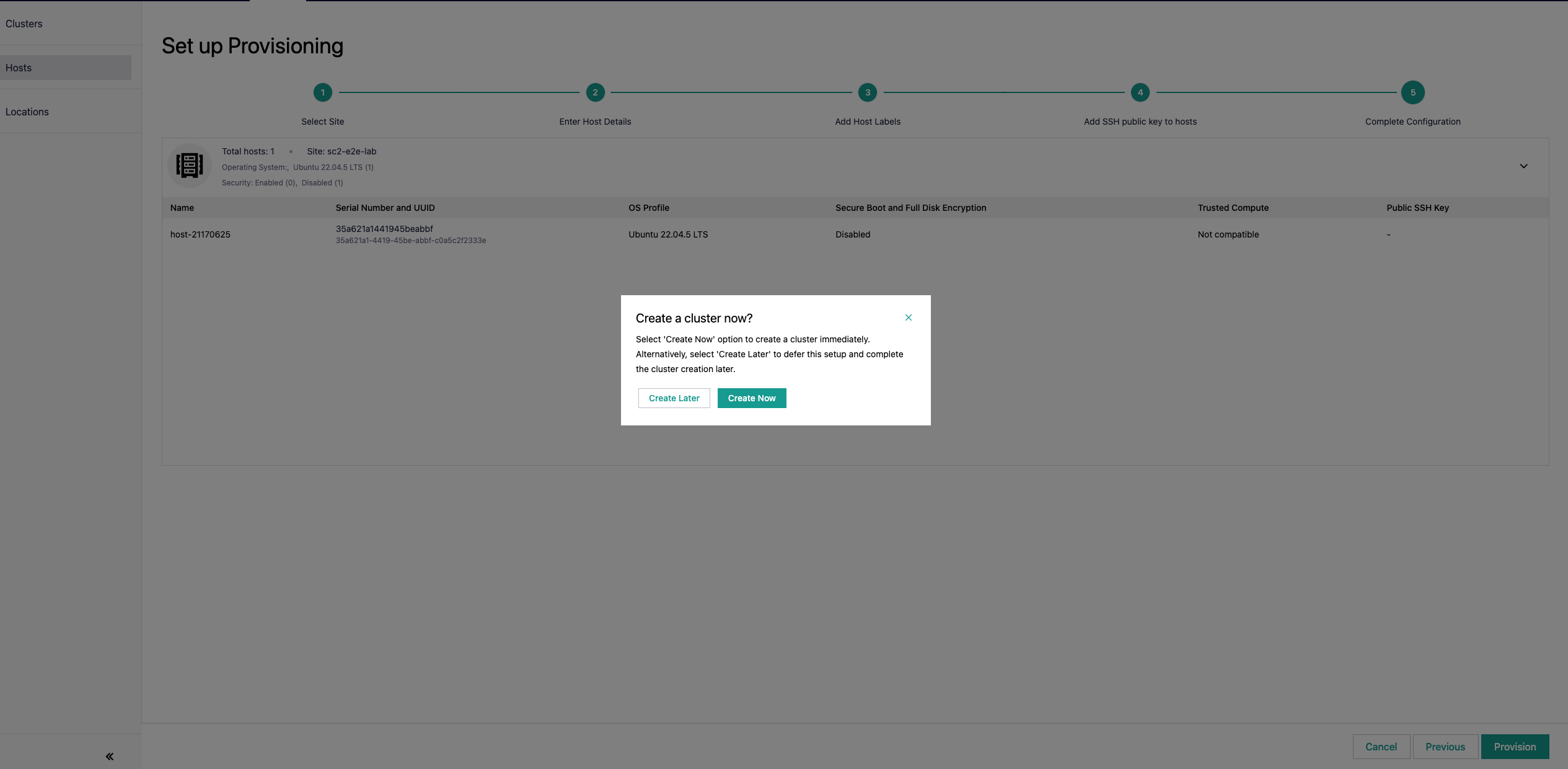 Default Cluster