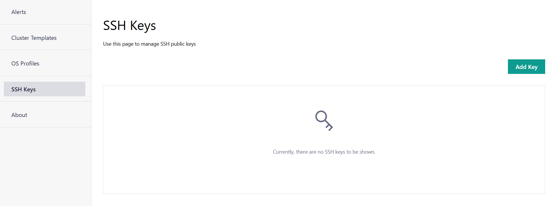 Public SSH keys