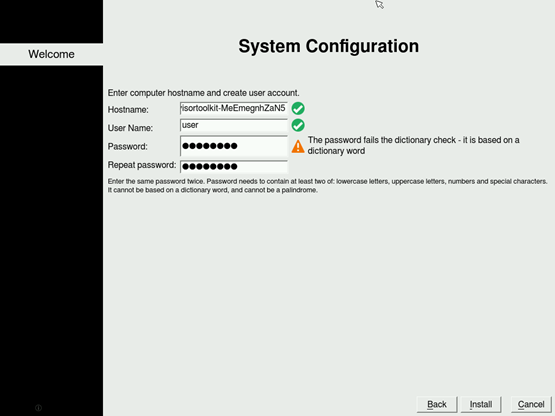 System config