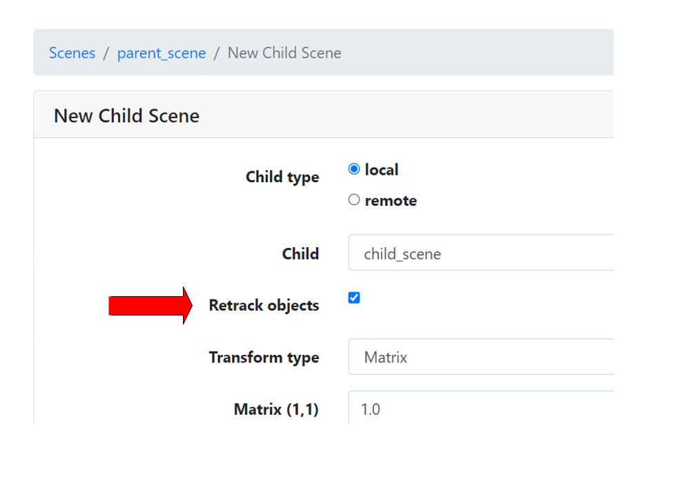Retrack Toggle