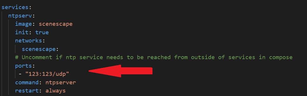 Parent NTP Config